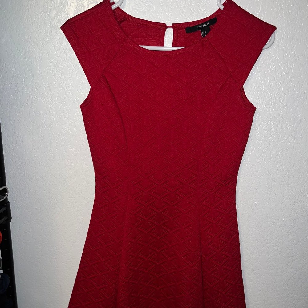 Forever 21 Dress Red Small